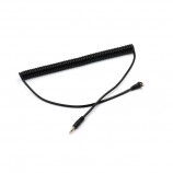 3.5mm 3pole stereo angle male to straight male 